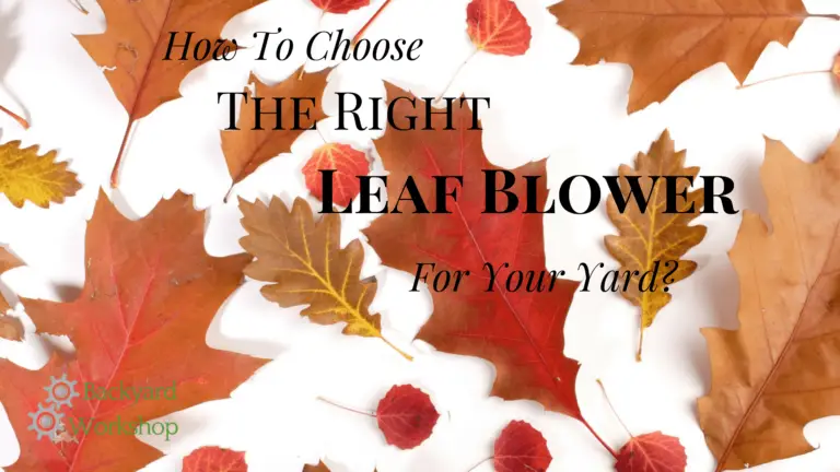 Our Leaf Blower and Mulcher Buying Guide