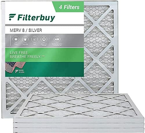 filterbuy air pleated furnace filter merv 8